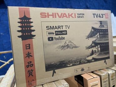 Yeni Televizor Shivaki LED ekran 43" HD (1366x768), Pulsuz çatdırılma, Ödənişli çatdırılma, Rayonlara çatdırılma