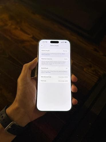 iphon: IPhone 17 Pro Max, 256 GB, Ağ, Zəmanət — 2