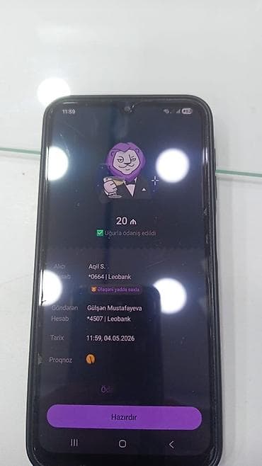 samsung kondisionerleri: Samsung Galaxy A41, 64 GB, rəng - Qara — 5