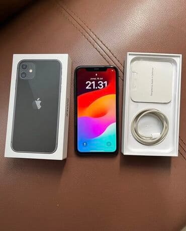 samsung galaxy a40 qiymeti: IPhone 11, 64 GB, Qara, Simsiz şarj — 2