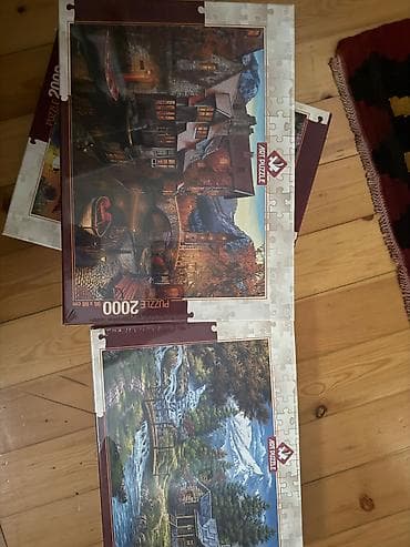 Puzzle 2000. İstifadə olunmuyub,karobkası heç açılmıyıb. Tək bir ədədi — 1