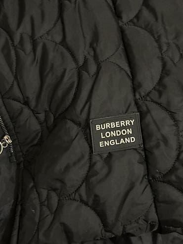 Palto, Burberry, 2XL, rəng - Qara