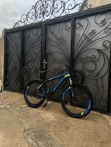 islenmis velosipedler: Dağ velosipedi – 27.5” təkərli, disk əyləcli. - Rəng: qara, mavi və — 1