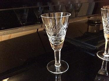 ucuz tablolar: Qədəhlər, rəng - Ağ, Xrustal, 6 ədədli dəst, Çexiya — 3