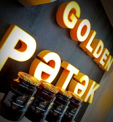 Şirniyyat məhsulları: Məhsul: Golden Pətək balı - Növlər: Çiçək balı, Qaratikan balı — 2