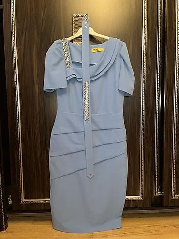42 razmer 2-3 defe geyinilibdi yenidir Zərif dizaynlı açıq mavi