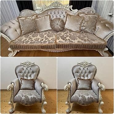 Divan +2 kreslo. Satılır 600 azn. Baha alınıb, az işlənib. Ünvan