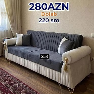 parca: Məhsul: 3 nəfərlik divan (çevrilə bilən model deyil, şəkillərdə — 1