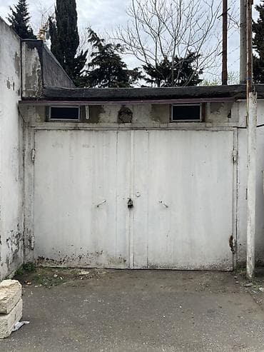 qaraj darvaza: Mağaza/qaraj tipli metal qapı - İkiyarpaq, tammetaldan hazırlanmış — 2