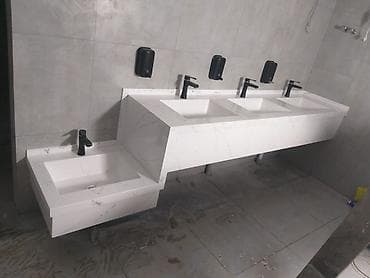 Сантехника: Zərif Mərmər MMC olaraq süni mərmər və qranit əsaslı materialların — 9