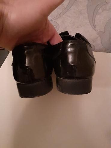 ayaqqab: Gencede satilir lakli klassik qara ayaqabi Turkiye istehsalidir baha — 4