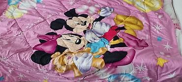 kompüterlər islenmis: Uşaq yorğanı – ikiüzlü, pambıq/parça əsaslı - Rəng: çəhrayı - Naxış — 3