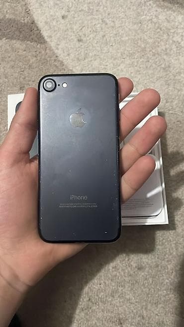 paltar yuyan maşın ikinci əl: IPhone 7, 32 GB, Qara, Barmaq izi — 4