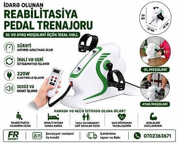 💥 velotrenajor, velo, reabilitasiya velotrenajoru ✅ 7/24 əlaqə