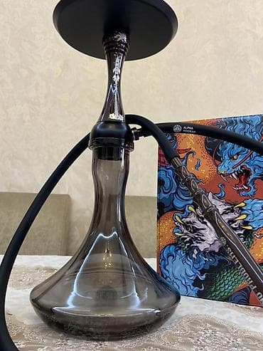 Nargilə dəsti – Original Alpha X Hookah tematik dizayn Paslanmaz — 2