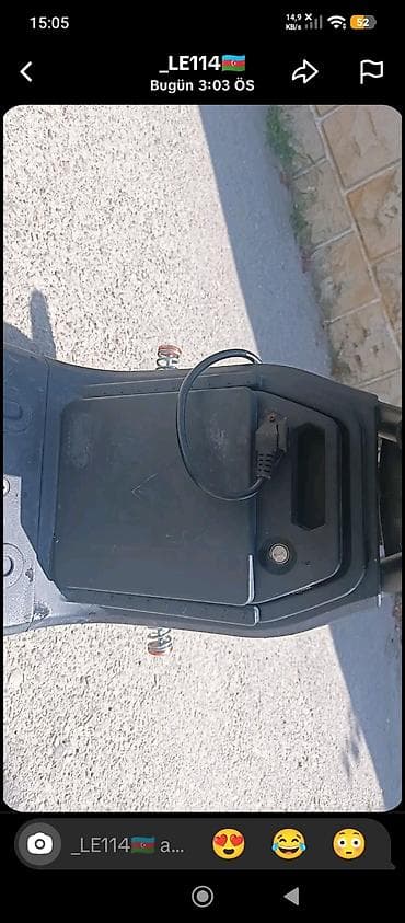 moped: Electric bike 55-60 sürət heçbir problemi yoxdur 1-2-3 skorus arxa — 6