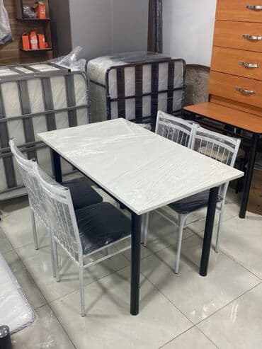 Masa və oturacaq dəstləri: Keyfiyyətli və sərfəli Resdoran kafe ✔️Metbex üçün masa dəsti 📏 — 3