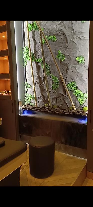 3d panel: Dekorativ “yaşıl divar” və Zen kompozisiyası - Daxili məkanlar üçün — 5