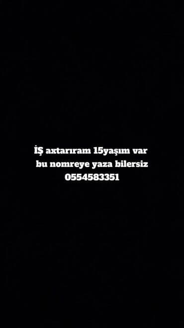 satici kassir is elanlari: Hansı iş olsa ederem kassır satıcı bele seyler — 1