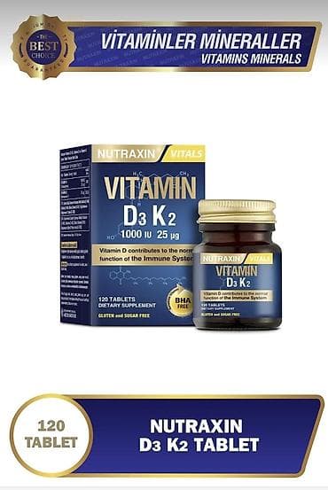 centrum vitamin istifade qaydasi: Витамин Д 3 К 2 Vitamin D 3 k 2 Nutraxin Vitals Vitamin D3 K2 – 120 — 1