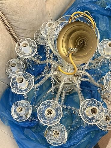 lüsturlar: Люстра, 10 и более ламп, Стекло — 2