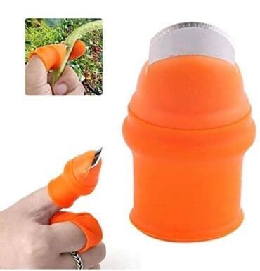 elcin: Praktik Baş Barmağın Qoruyucu Əlcəyi Tərəvəz Meyvə Soyan Kəsmə Soyucu — 7