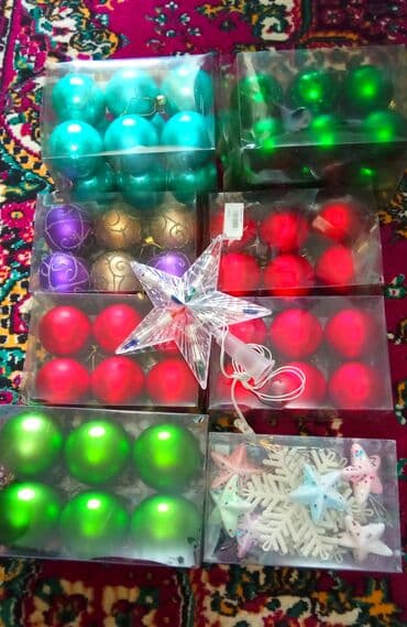 banan ağacı satılır: Ёлка новая 1.80 см продаётся с игрушками 
ИГРУШКИ НОВЫЕ — 5