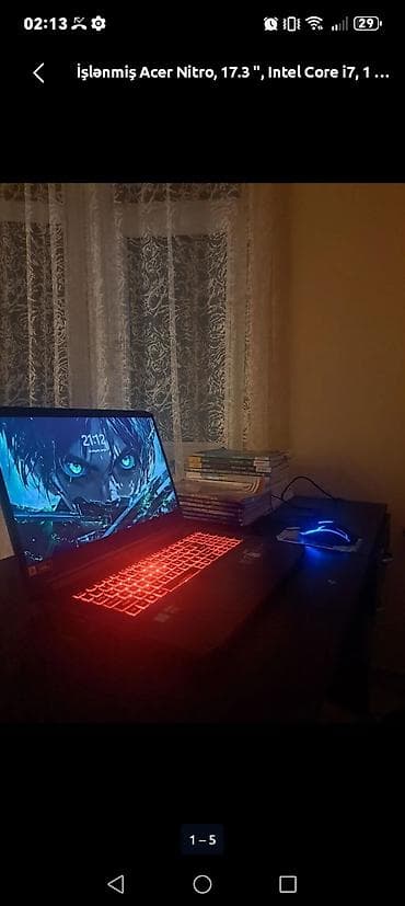 Acer: Б/у Acer Nitro, 17.3 ", Intel Core i7, 1 ТБ, Бесплатная доставка — 1