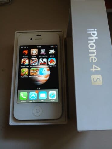 Foto və videokameralar: IPhone 4S, Ağ — 4