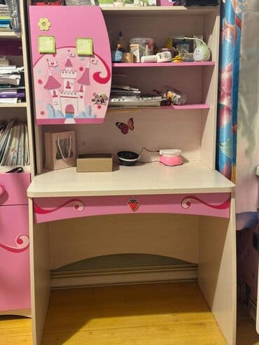 qız otağı üçün mebellər: Qız üçün, Təknəfərlik çarpayı — 4