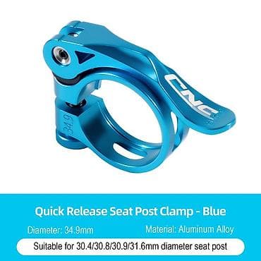 Velosiped ehtiyyat hissələri: Velosiped Oturacaq Borusu üçün Sürətli Açılan Qısqac (Quick Release — 2