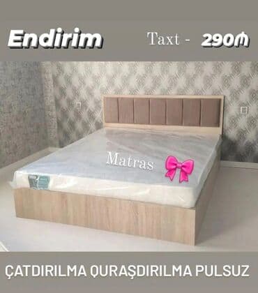 çarpayısı: Yeni, Təknəfərlik çarpayı, Bazasız, Matras ilə, Siyirməsiz, Azərbaycan — 6