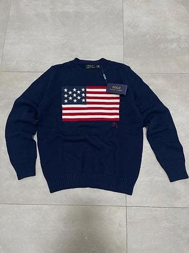 Baş geyimləri: Sviter, Ralph Lauren, M, rəng - Göy — 3