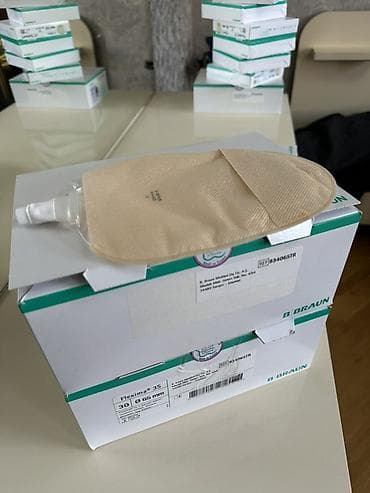 Yerimək üçün arabalar, çəliklər, əsalar, rollatorlar: B. Braun Flexima 3S iki hissəli stoma sistemi - Brend: B. Braun - — 3