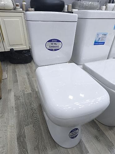 unitax: Derya Keramika tualet kompaktı - Material: yüksək keyfiyyətli seramik — 1