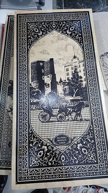 Спортивные игры: + 3 azn das ve zer Taxta nərd/şaхmat lövhəsi – “Old Baku – Maiden’s — 5