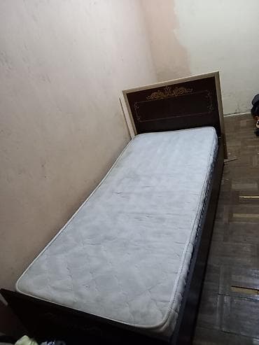 saloglu tek carpayi: Təknəfərlik çarpayı, Matras ilə, Siyirməsiz — 3