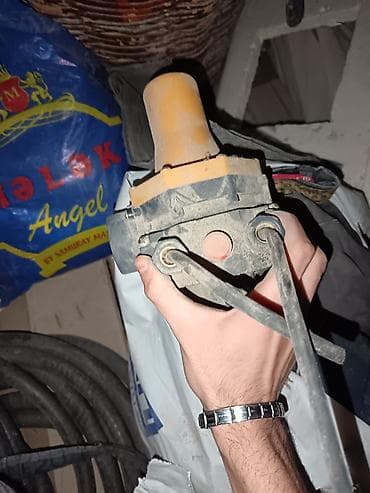 Şlanqlar: Su nasosu üçün avtomatik təzyiq rele-si (press-control) və manometrlə — 2