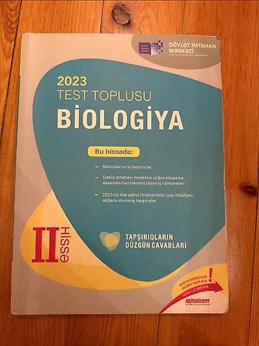 Biologiya 11-ci sinif, 2023 il