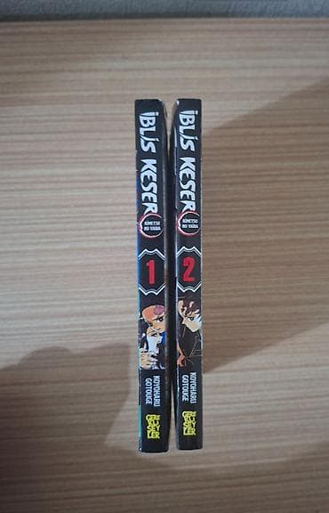 Elektrik nəqliyyatı: Manga set iblis keser 1-2 ci ciltler barter var — 3