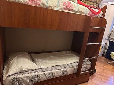 Bağ evi və bağ üçün hərşey: İşlənmiş, İkinəfərlik çarpayı, Bazalı, Matras ilə, Siyirməli — 3