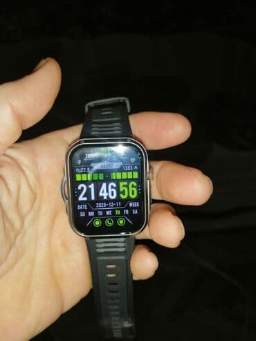 ekran şekilleri: Smart saat, Smart, Sensor ekran, rəng - Qara — 2