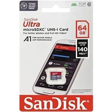 ultra: Əlaqə:0506208200 ✅64-GB-SanDisk Yaddaş Kartı Micro SD Kart Sandisk — 1