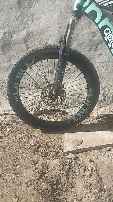 Velosipedin ön hissəsi – 26" təkər və amortizatorlu villa. - Ölçü: 26