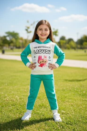 i̇dman uşaq şortları: Uşaq dəsti, Qız üçün, 5 - 6 yaş — 2