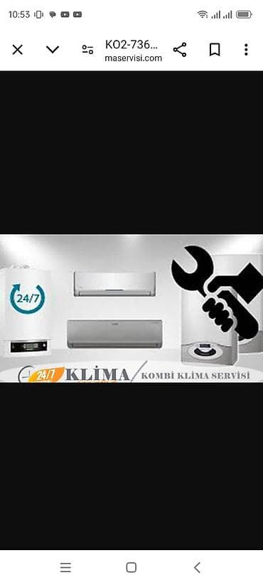 Sağlamlıq və gözəllik: Təmir, Sütun tipli kondisionerlər, Təmizləmə, Zəmanətlə — 1