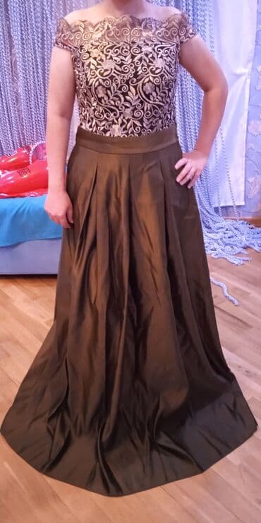 düz don modelləri: Ziyafət donu, Maksi, L — 4