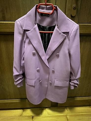 ikinci el canta: AZURA Collection qadın blezeri - Rəng: bənövşəyi (lilac) - Model — 4