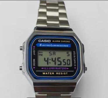 casio saa: Qol saatı, Casio, rəng - Gümüşü — 2