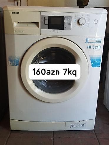 Paltaryuyan maşın Beko, 7 kq, Avtomat, Qurutmasız, Kredit yoxdur